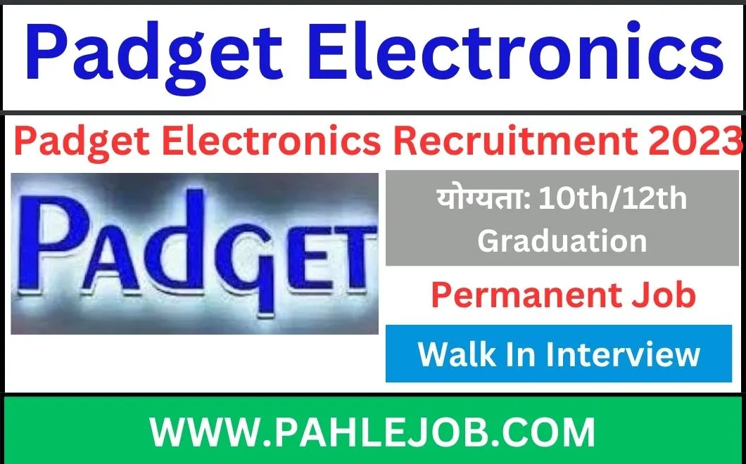 Padget Electronic Recruitment 2023