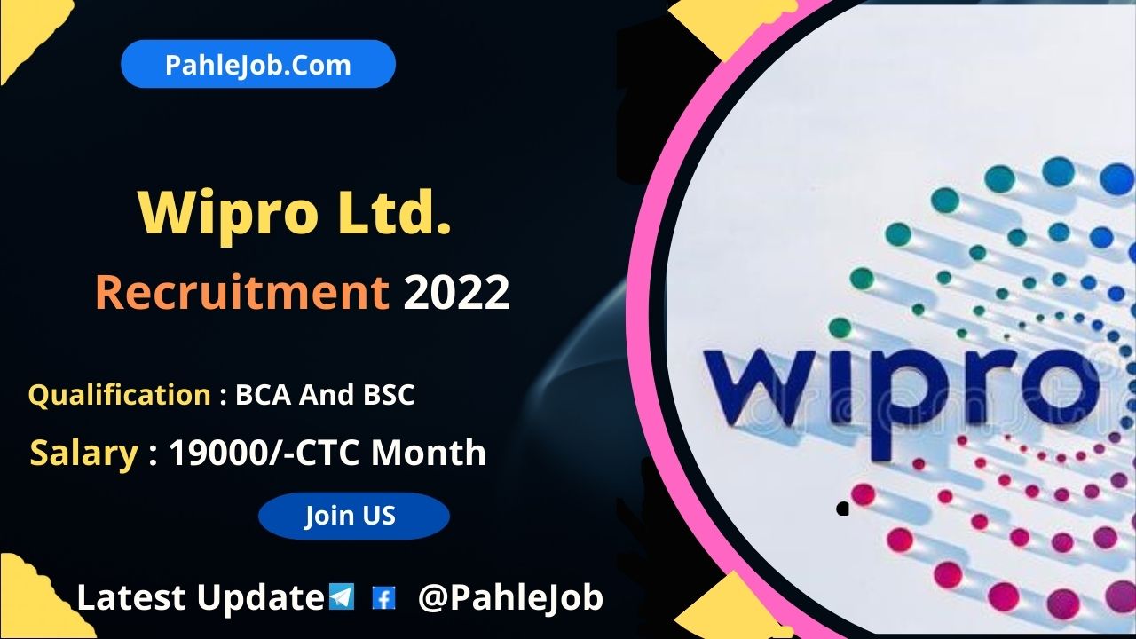 Wipro Careers Recruitment 2022 Apply Online