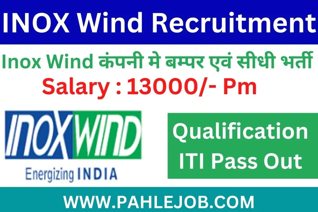 Inox Wind Limited Recruitment 2023
