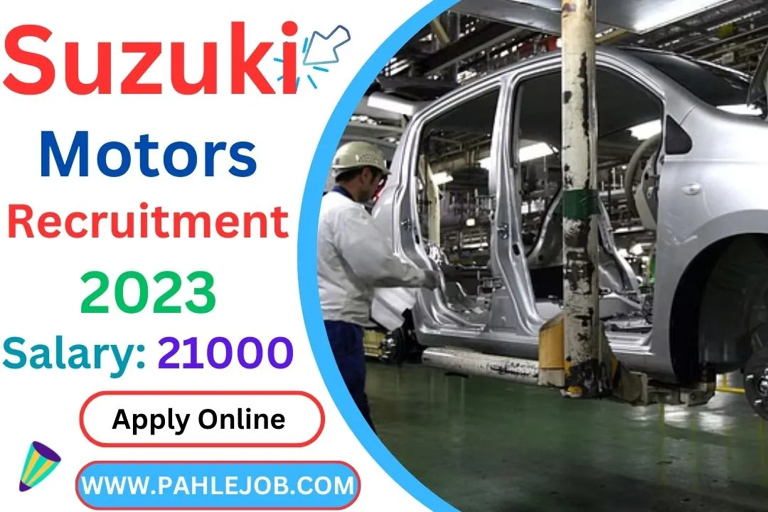 Suzuki Motors Recruitment 2023