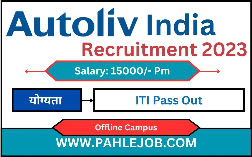 Autoliv India Job Campus 2023 