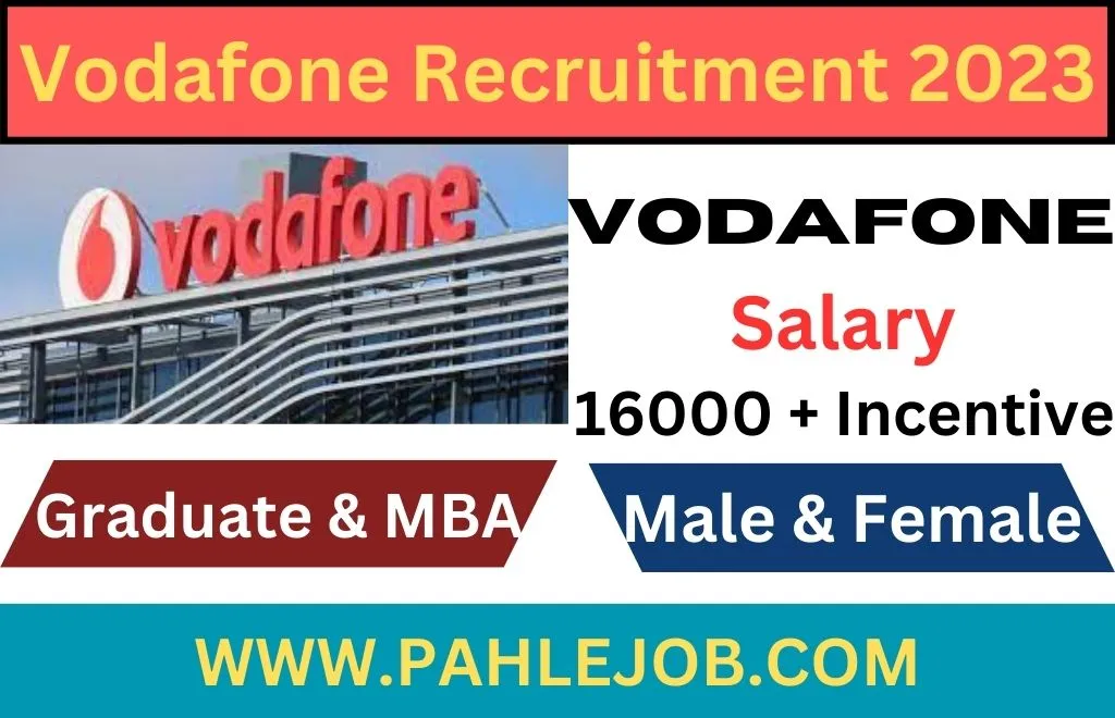 Vodafone Recruitment 2023: