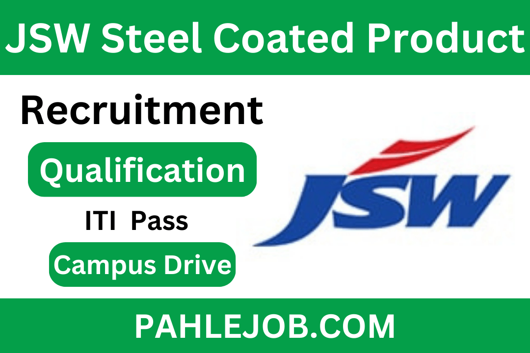 JSW Steel Coated Products Recruitment 2024