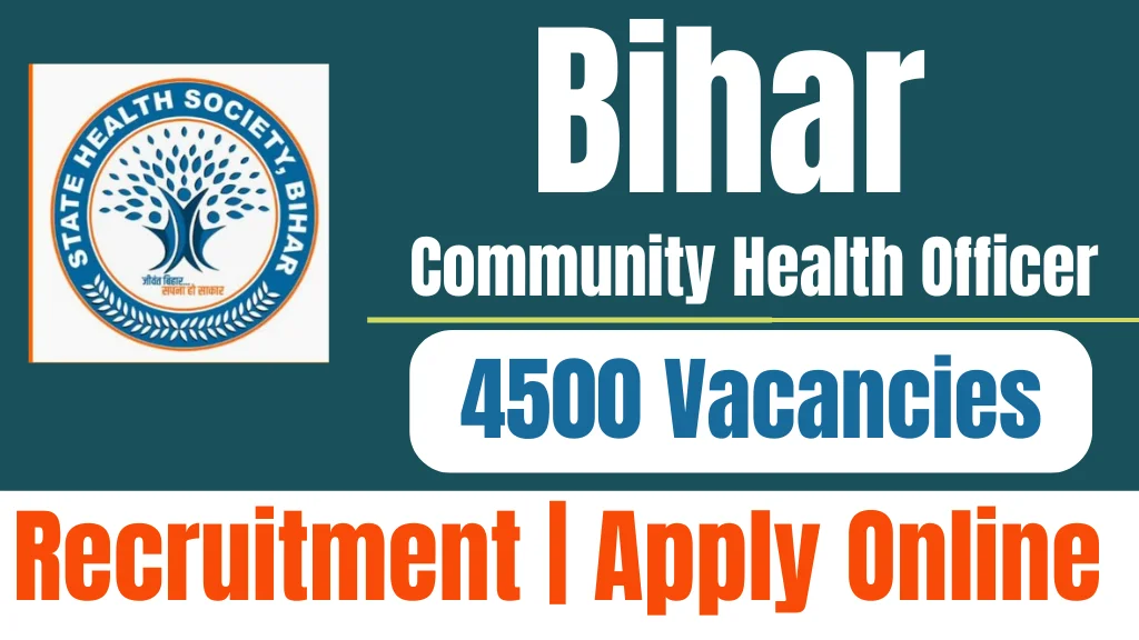 bihar cho recruitment 2024