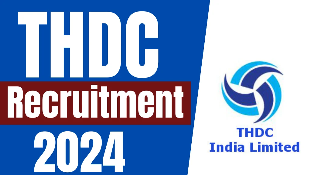 thdc recruitment 2024