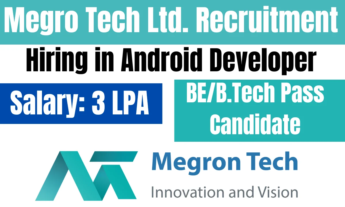 megron tech ltd recruitment 2024